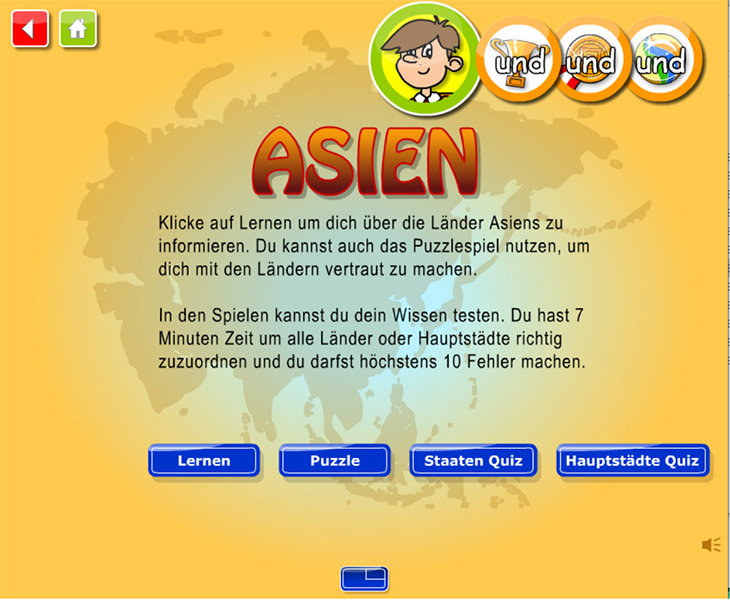 Screenshot Schlaue Kids Lernspiele